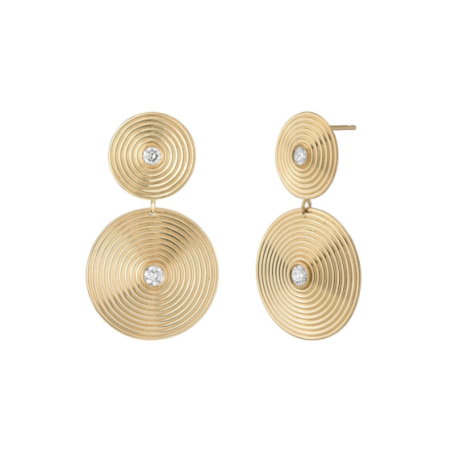 Earrings With Zirconias